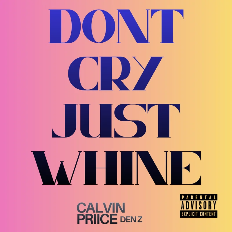 Don't Cry Just Whine cover